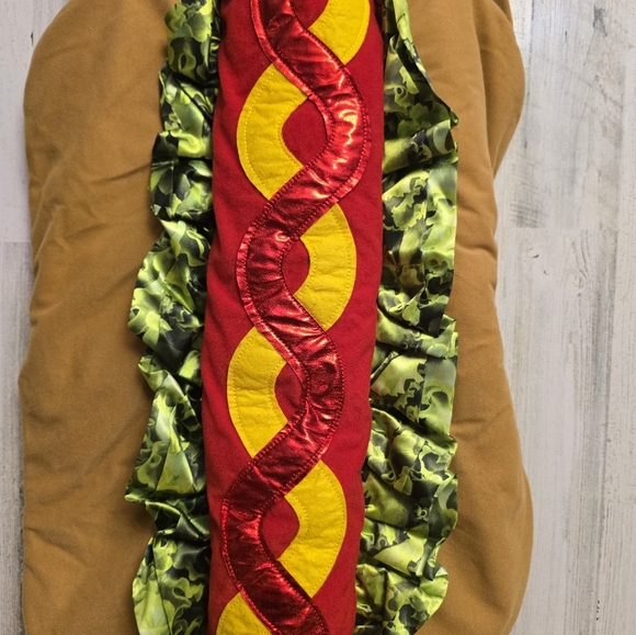 Hot Dog Halloween Costume For XL Size Dog Unbranded - Picture 2 of 7